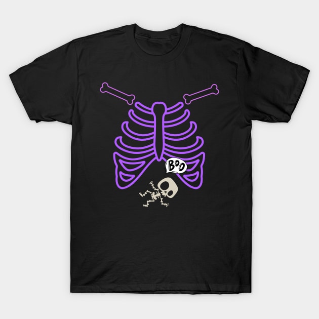 Skeleton Momy Costume T-Shirt by Wehavefun